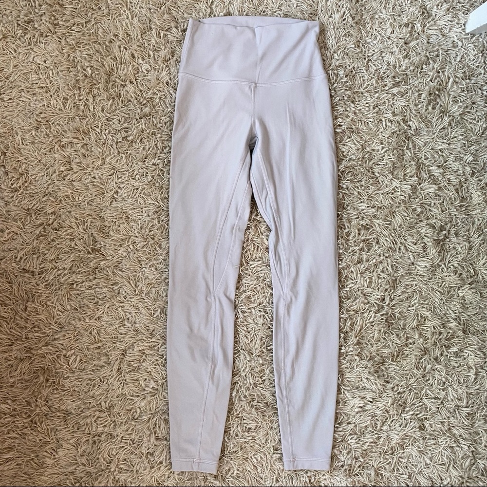 Lululemon Align Leggings 28” in Chrome - Size 4 - Picture 4 of 10